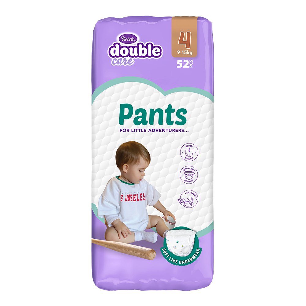 Violeta Double Care Pants bugyipelenka 4-es méret (9-15 kg) 52db