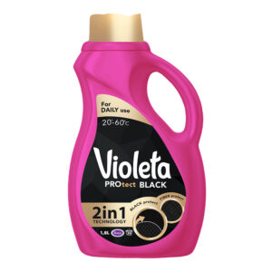 VIOLETA PROtect black mosógél fekete ruhákhoz 1800ml (30 mosás)